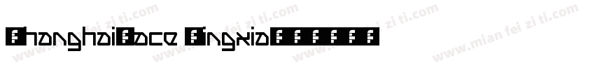 ShanghaiFace Qingxia字体转换